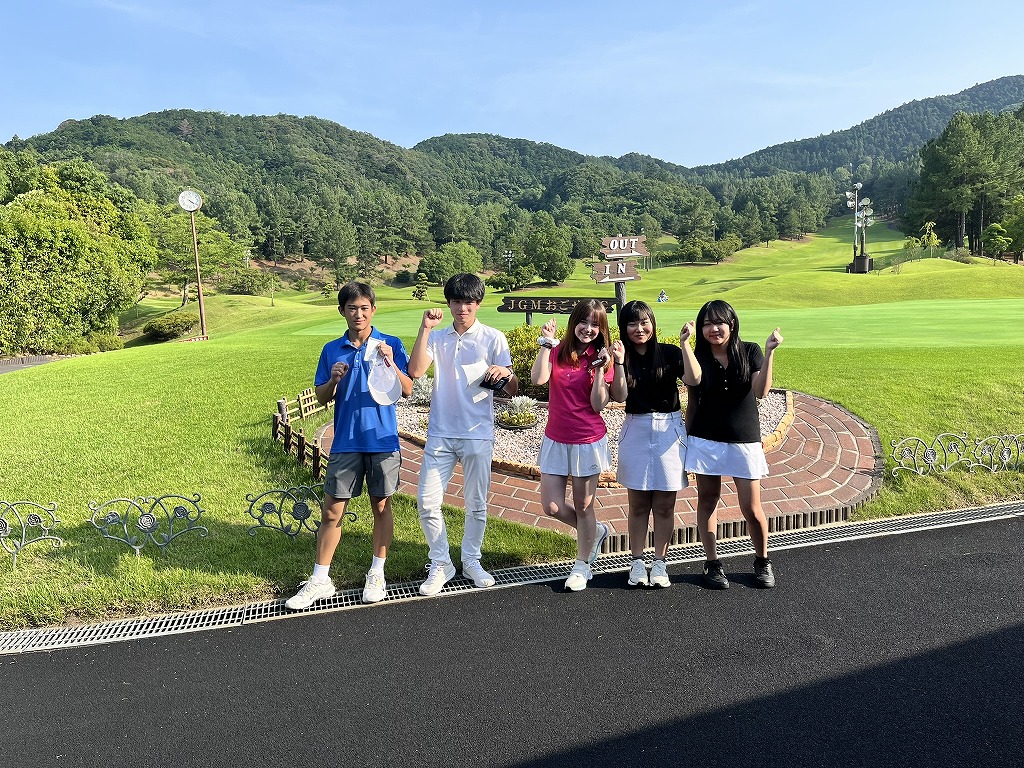 ゴルフ部文杉部活集合写真