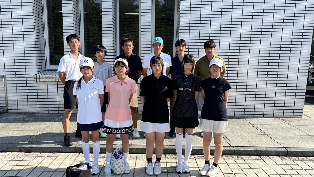 2025年文杉ゴルフ夏合宿集合写真